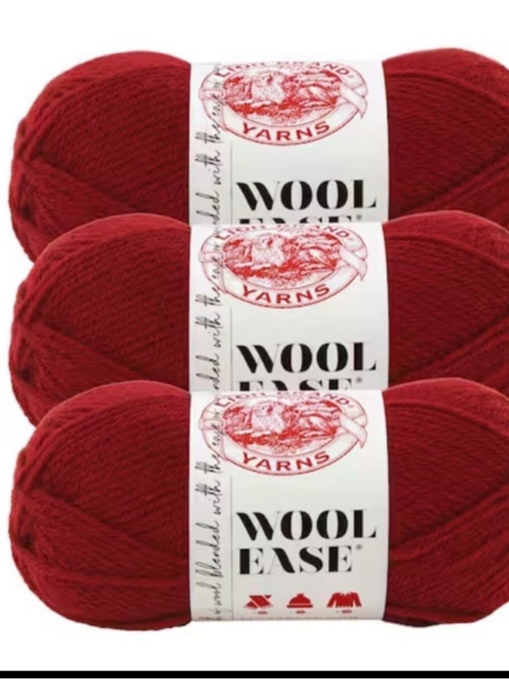 Yarn - CranberryWool Blend (3 Pack)
